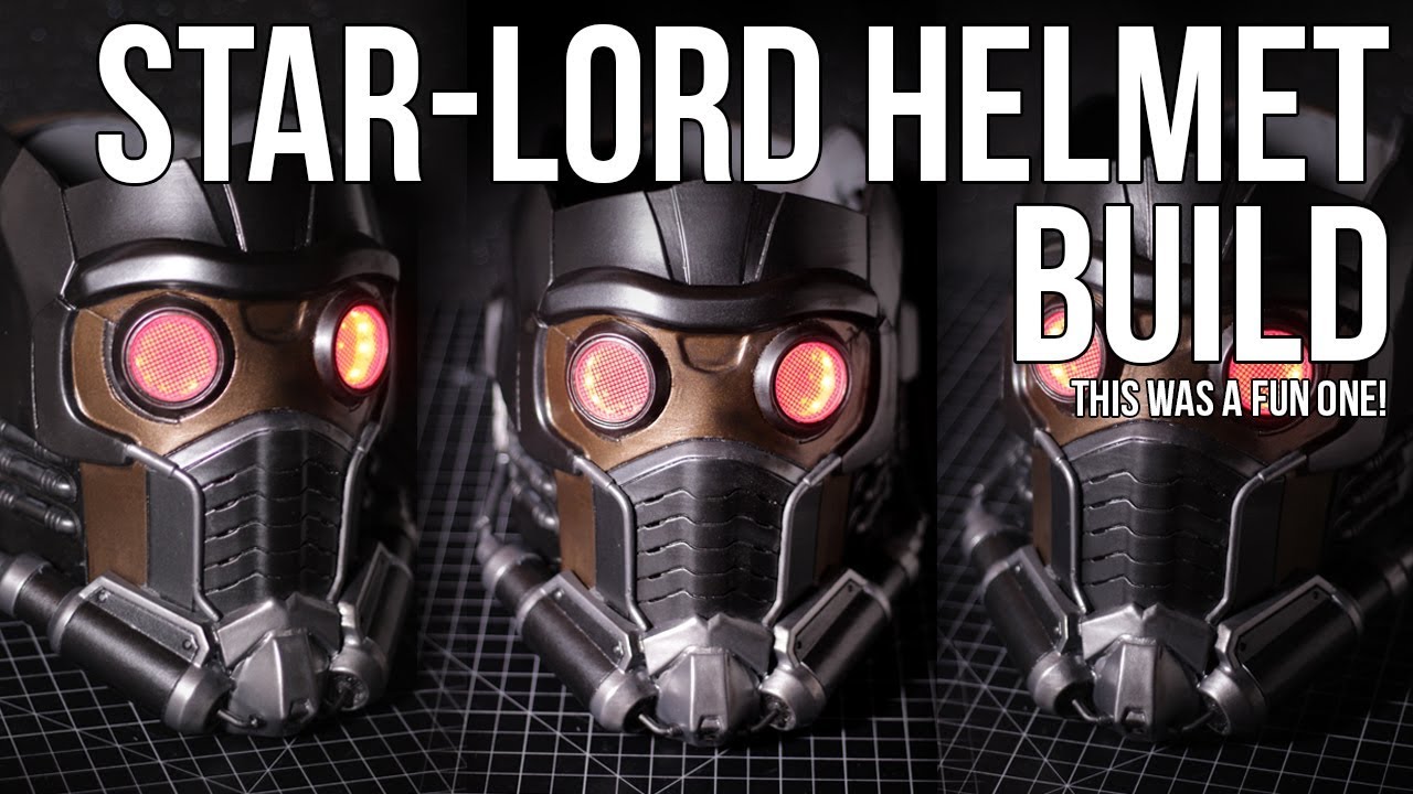 Star-lord Helmet Build [Star-Lord Cosplay from Guardians of the Galaxy]