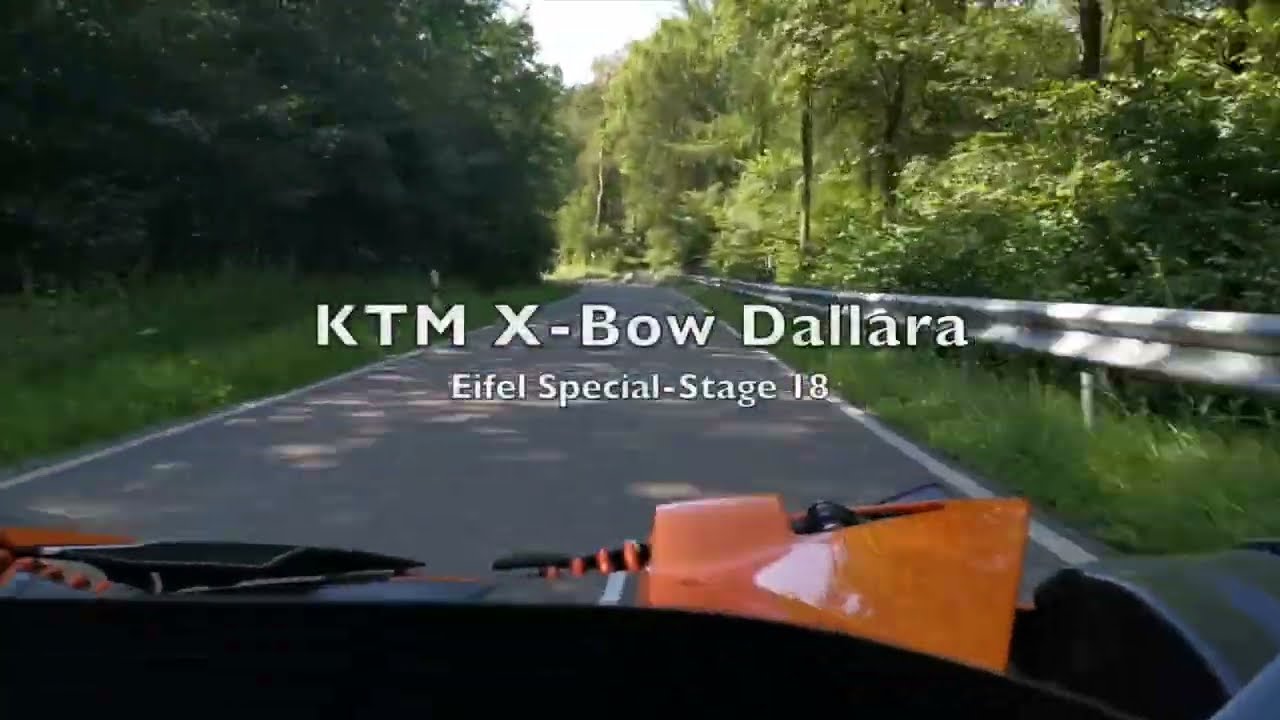 KTM X-Bow Dallara - Eifel Special-Stage 18