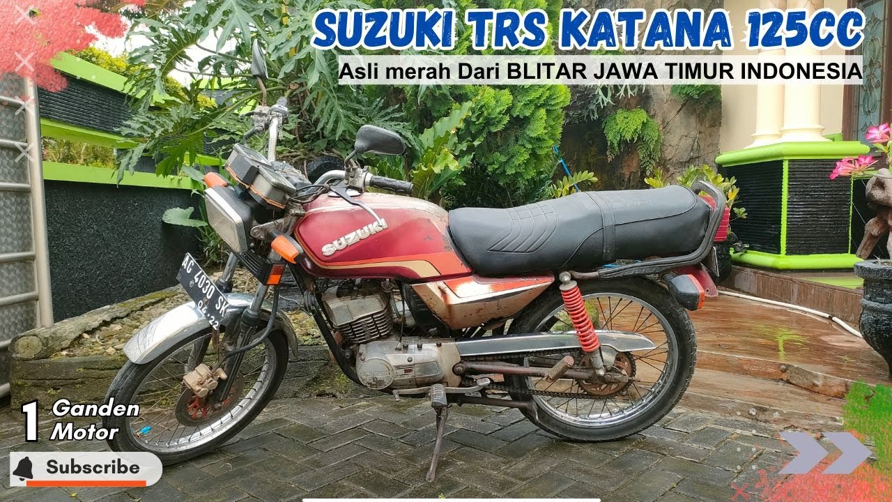 Review Suzuki TRS Katana 125cc 1984