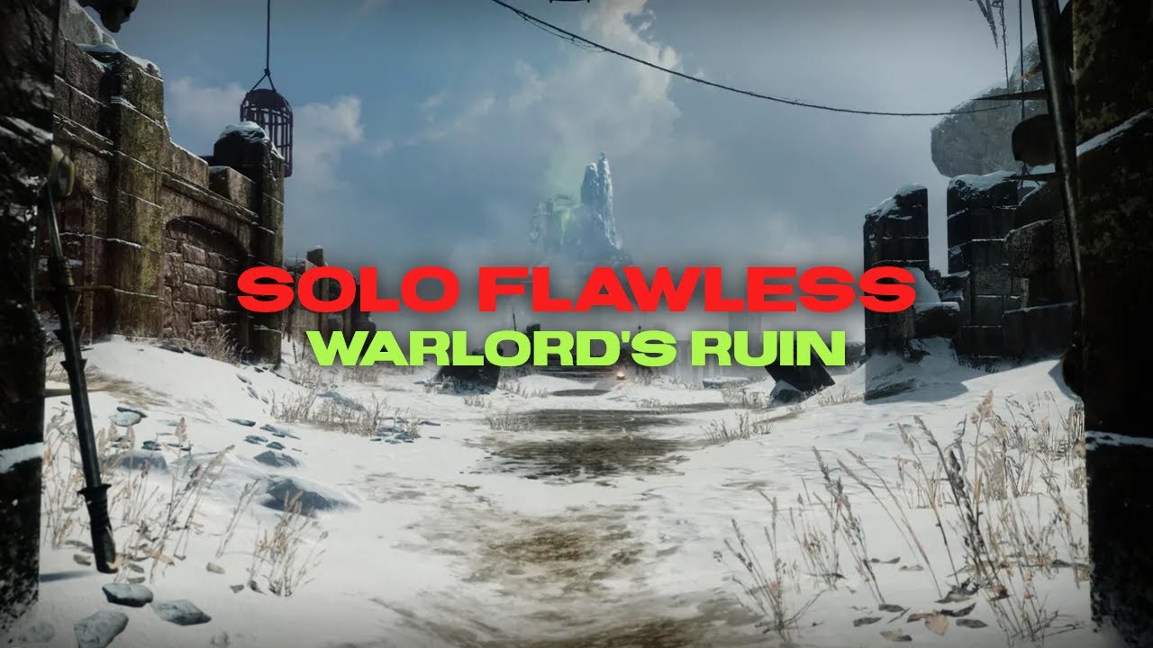 Solo Flawless Warlord's Ruin (Titan) - Renegades (#DarkAgeHunt)