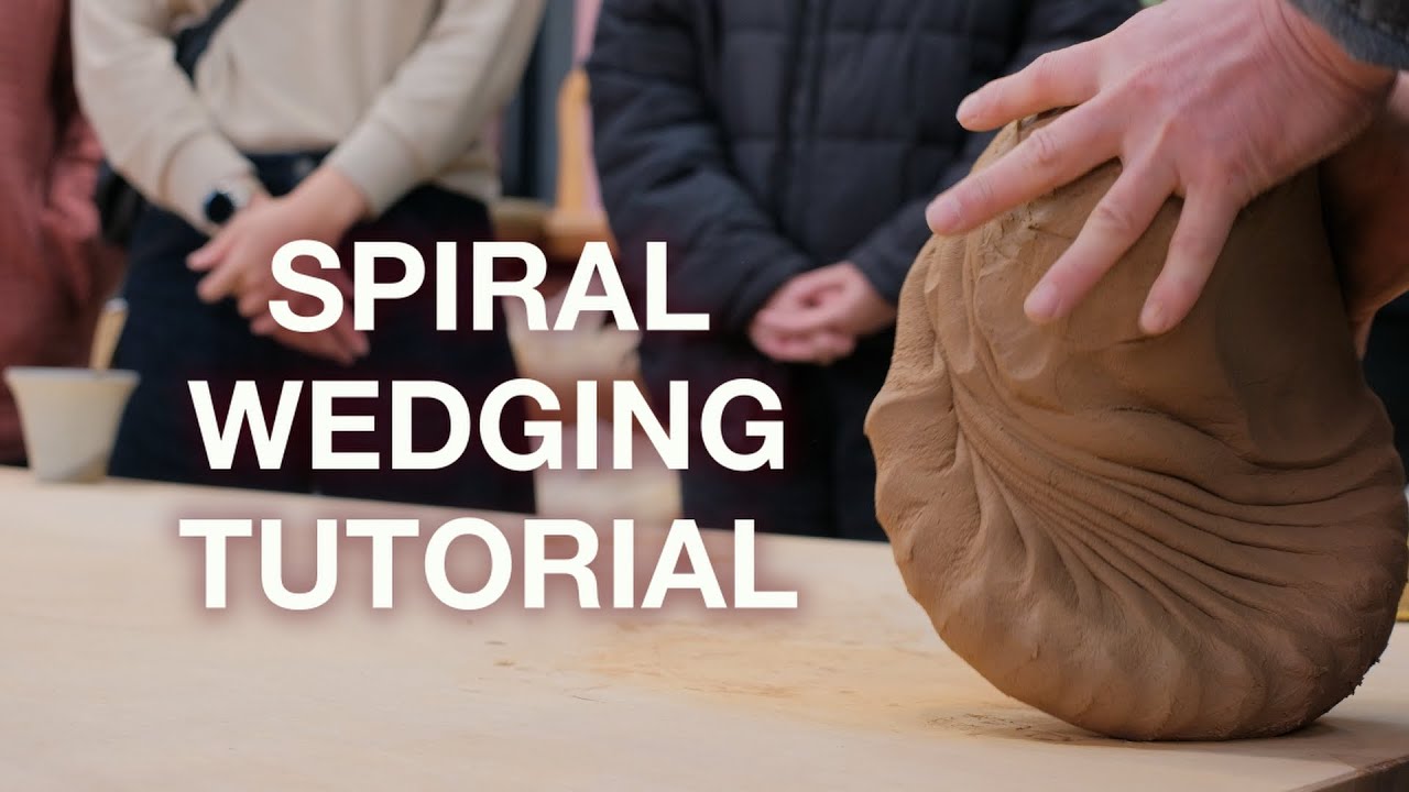 Spiral Wedging Tutorial - Ceramic Masterclass