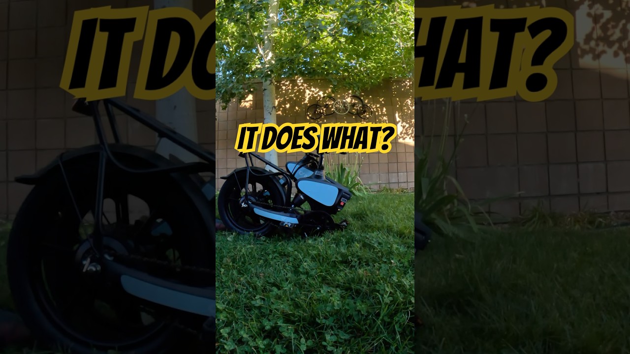 DYU C2 Folding Commuter ebike #dyu #ebike