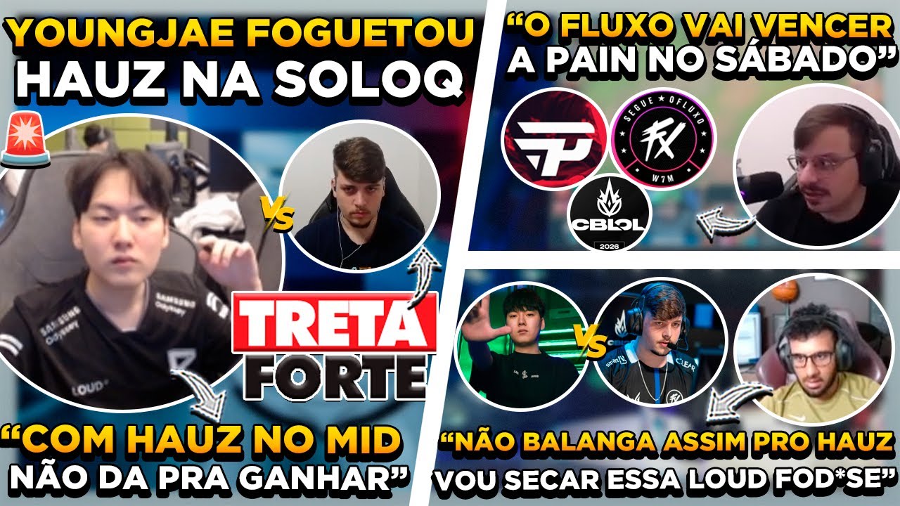 🚨 TRETA ! YOUNGJAE FARPOU FIRME O HAUZ ! ABSOLUT TILTOU COM YOUNGJAE ! STREAMERS PALPITAM FX vs PAIN