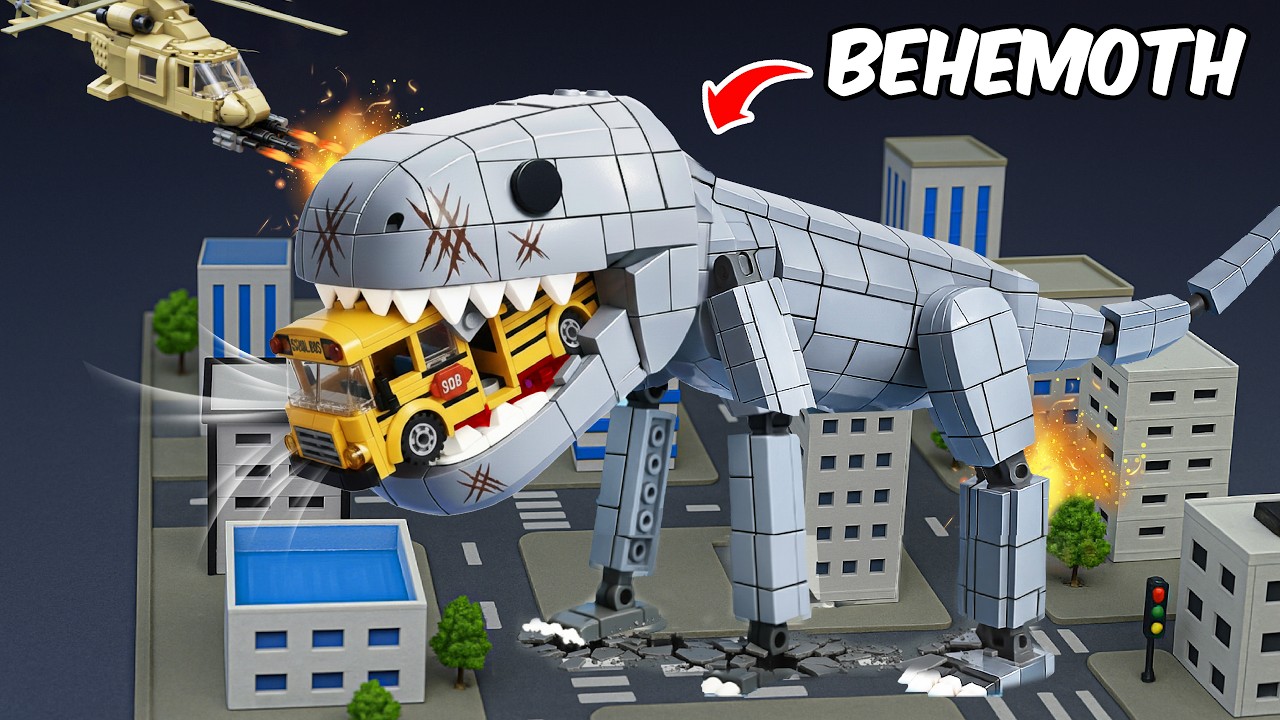 Собираем всех мифических и морских существ в LEGO: сравнение размеров! | AM Bricks Galaxy