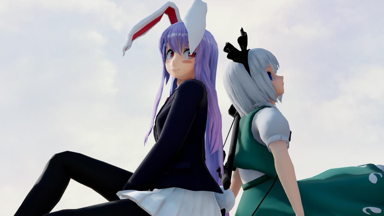 【東方ММD】鈴仙の初めての友達