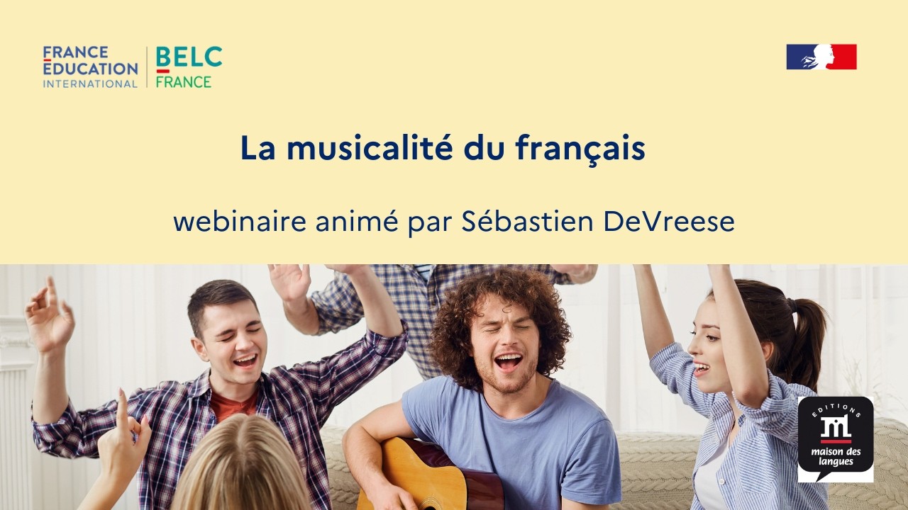 La musicalité du français : à la découverte des secrets de la prosodie !