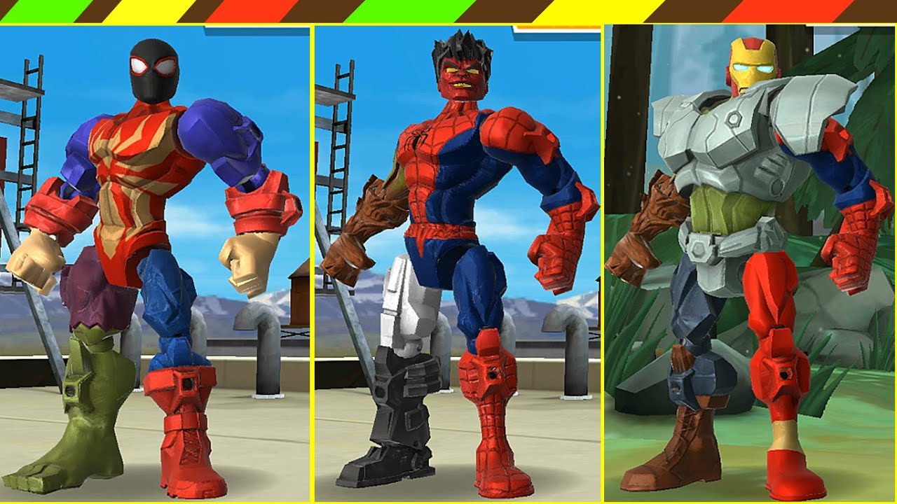 Siêu anh hùng kết hợp chiến đấu 1 | Mix + Smash: Marvel Super Hero Mashers | DCTE
