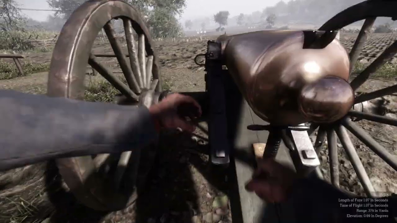 War of Rights Tips- Commanders Binoculars and Artillery firing