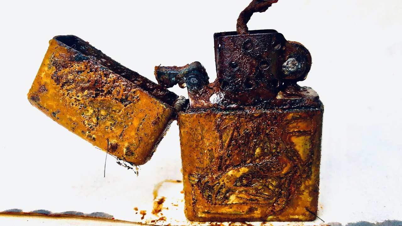 Restoration super old ZIPPO lighters | Restore  40 year old lighters