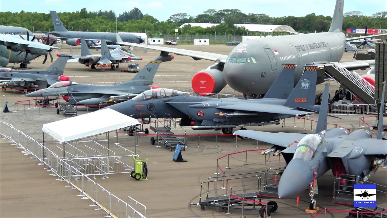 Singapore Air Show 2020 static display aircraft