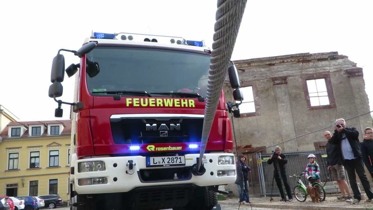 Hochwasserschutzübung der Stadt Grimma