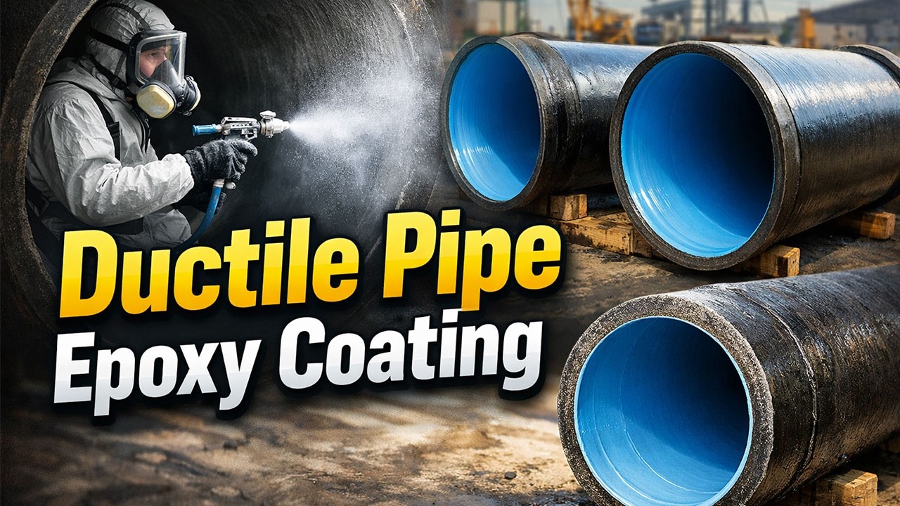 Epoxy Coating for Ductile Iron Pipes (Internal & External Protection)