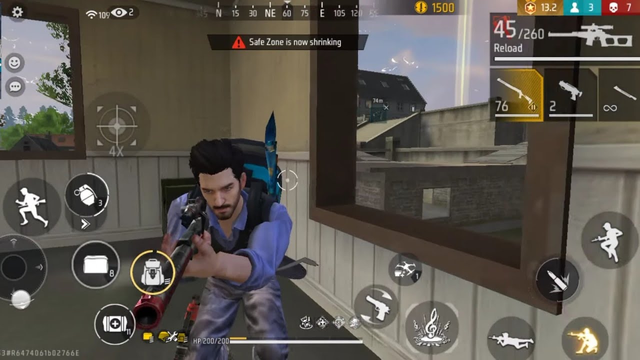 Day-107🪂🪂 OP BOOYAH🙆FREE FIRE RANK FULL GAMEPLWY 🎯 HOW TO PLAY FREE FIRE 🔥NOOB TO PRO 😎 HOW TO 🗣️
