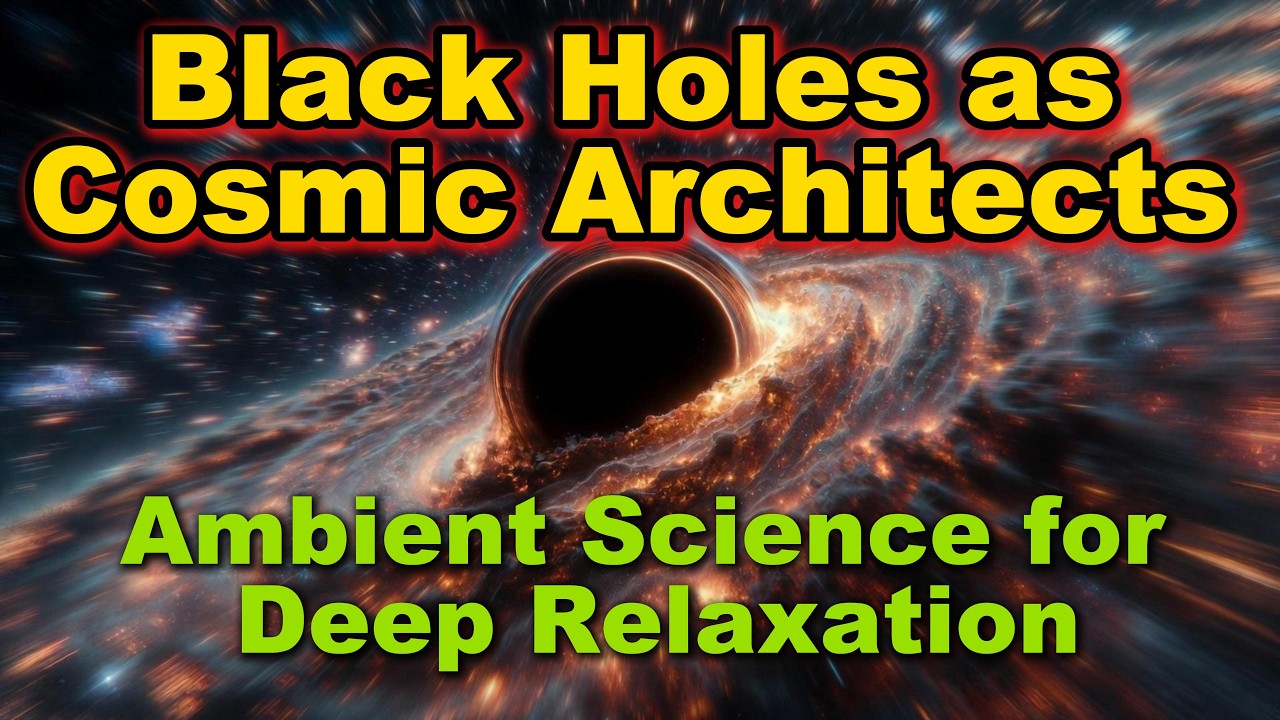 What If Supermassive Black Holes Are Not Destroyers… But Creators? | Calm Lecture for Sleep