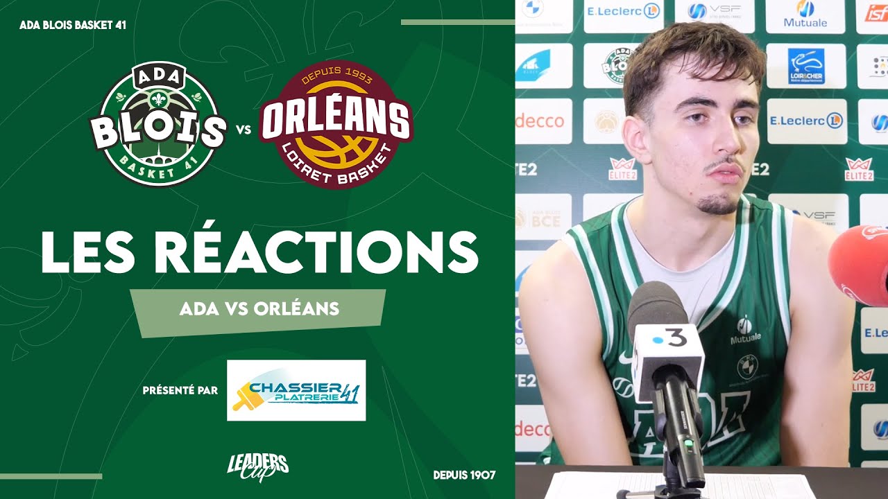 #Réactions 🎤 | Jonas Boulefaa | ADA Blois vs Orléans Loiret Basket
