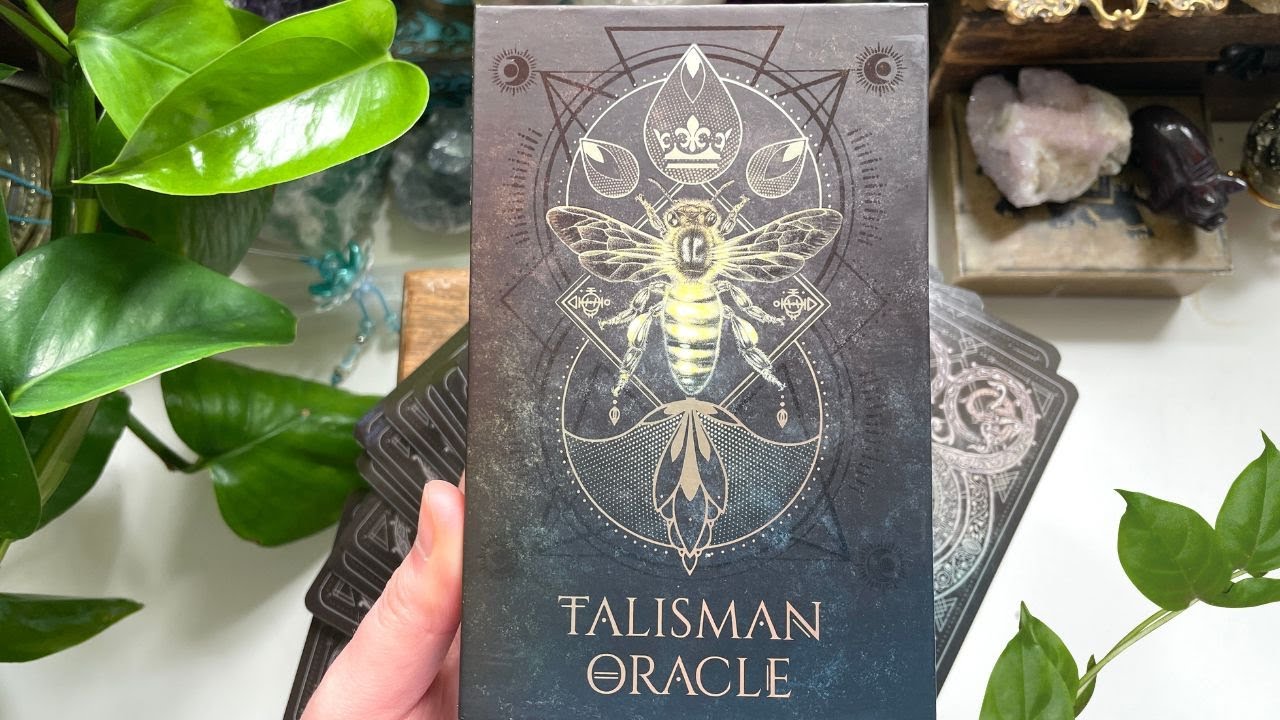 Talisman Oracle 🦇 Deck Unboxing & Flip Through 👁️⃤.  Sigils Sacred Geometry