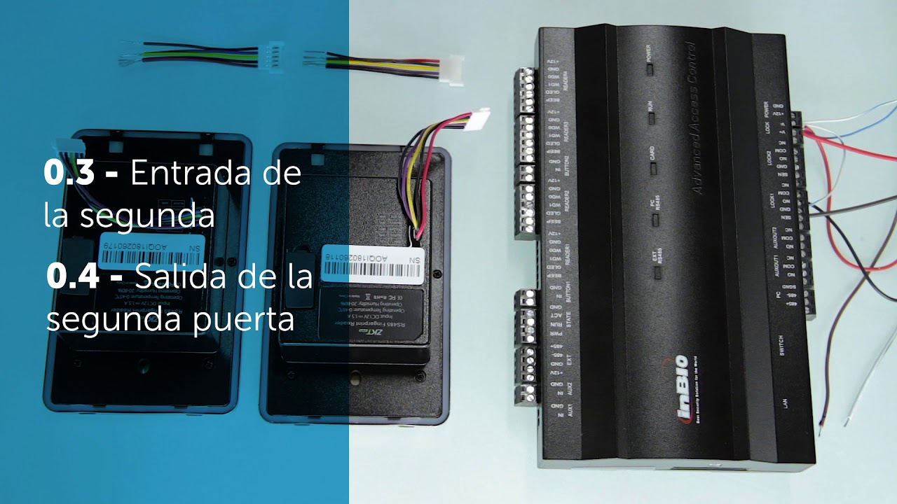 Video Tutorial: Conexión para un InBio estándar con el Access 3.5