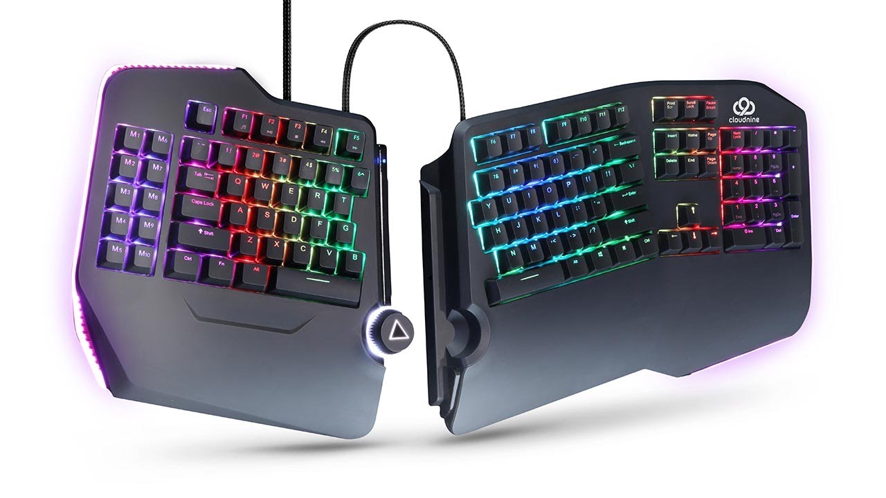 Cloud Nine C989M Ergonomic Split Keyboard Product Overview
