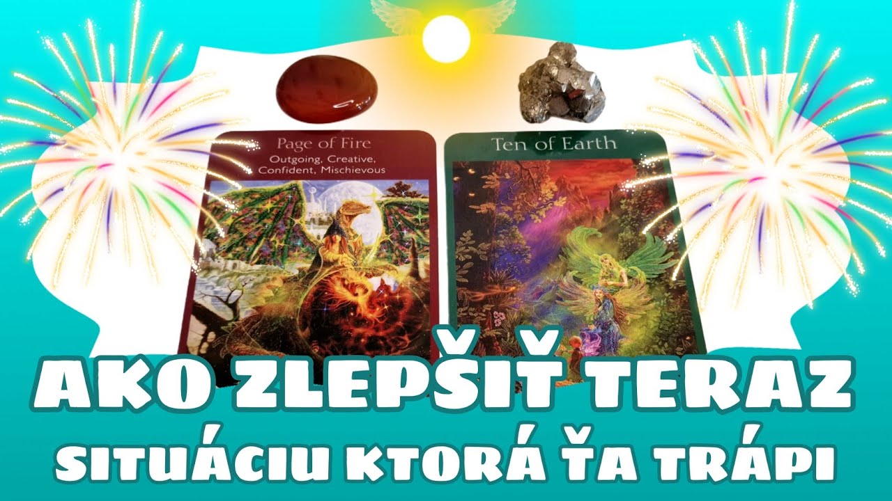 AKO ZLEPŠIŤ TERAZ SITUÁCIU KTORÁ ŤA TRÁPI 👊❤️‍🔥🎉 #vedeniezhora #anjeli #vykladkaret #vykladkariet 