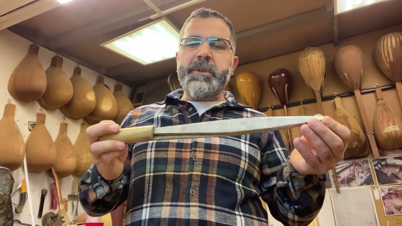 Saz yapmak için gerekli el aletleri