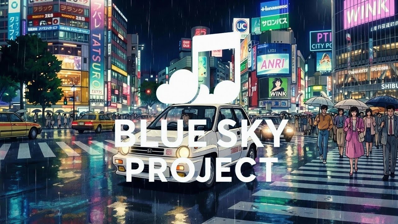 BLUESKY PROJECT_Night Light City Pop Backsound #japan #music #citypop #jazz #backsound 