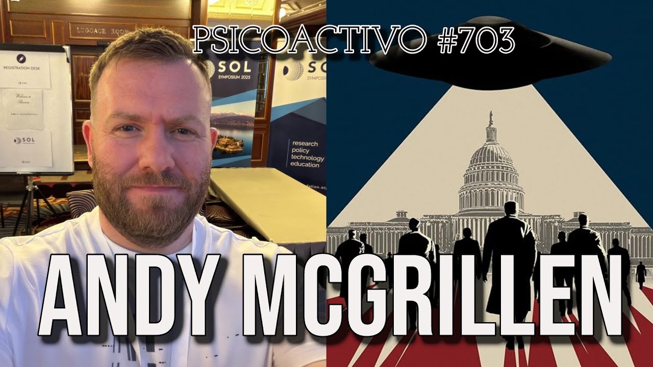 Andy McGrillen on Age of Disclosure & the Atlas of Unidentified Flying Objects - Psicoactivo #703