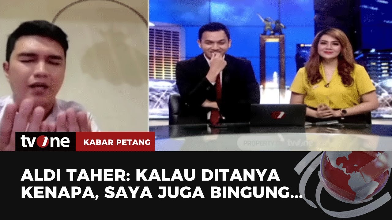 Jawaban Lucu Aldi Taher saat Ditanya Tujuannya Jadi Caleg | Kabar Petang tvOne