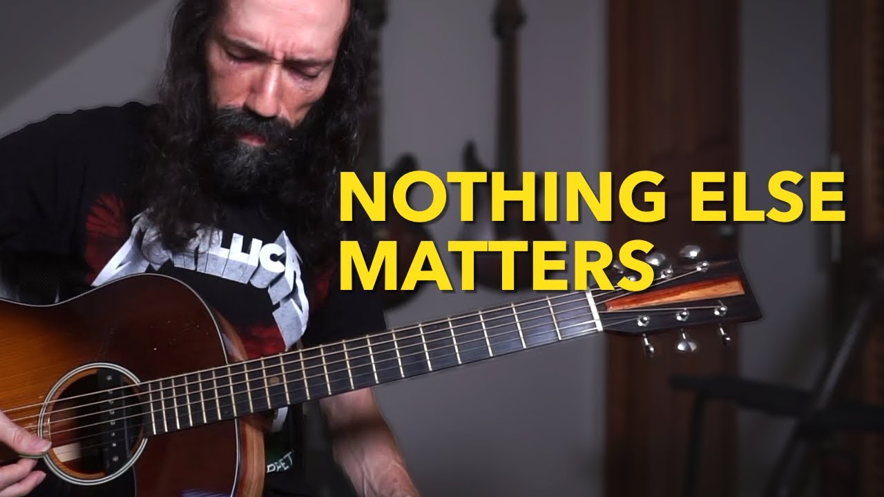 Nothing Else Matters - Metallica - Solo Acoustic Guitar Cover