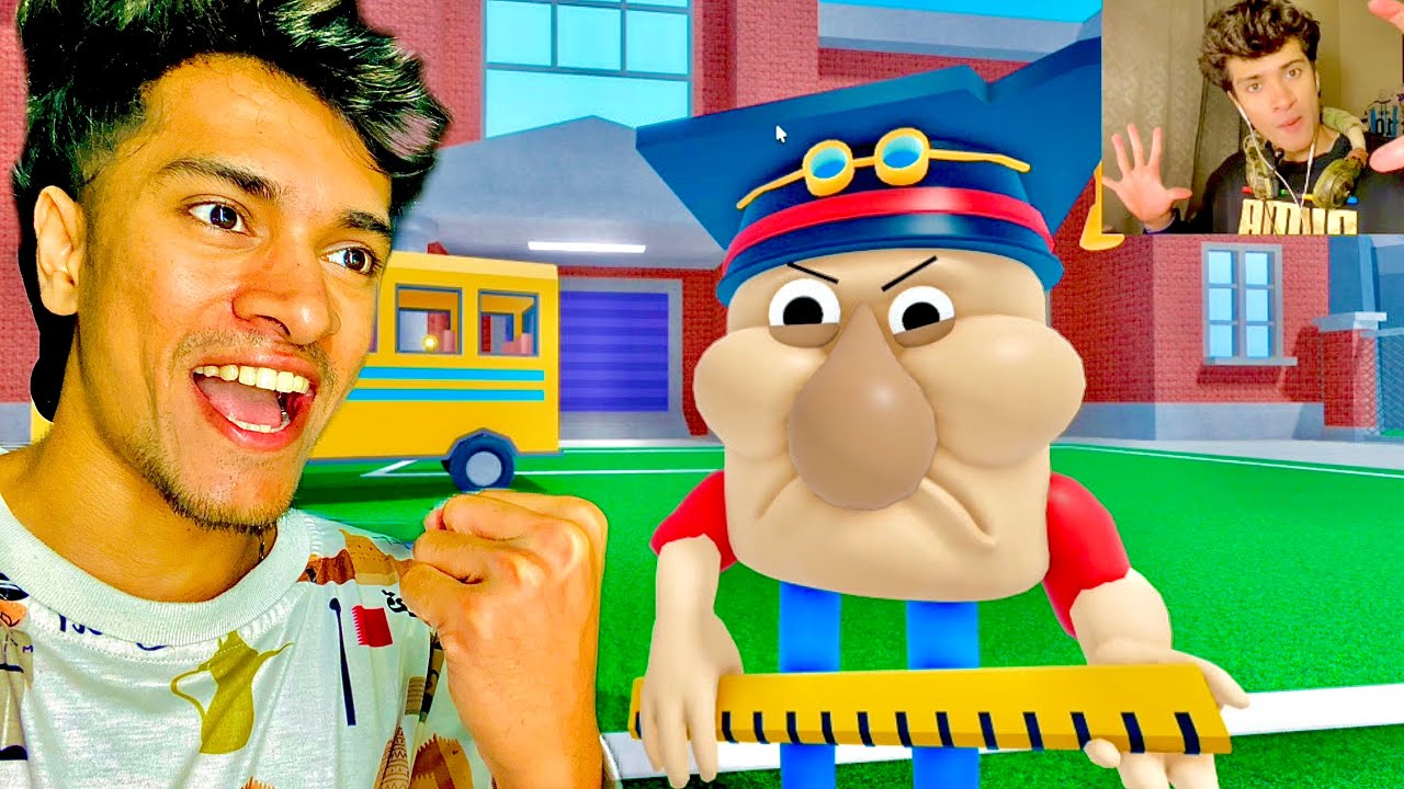 Can I Escape This SCARY School in Roblox? 😨