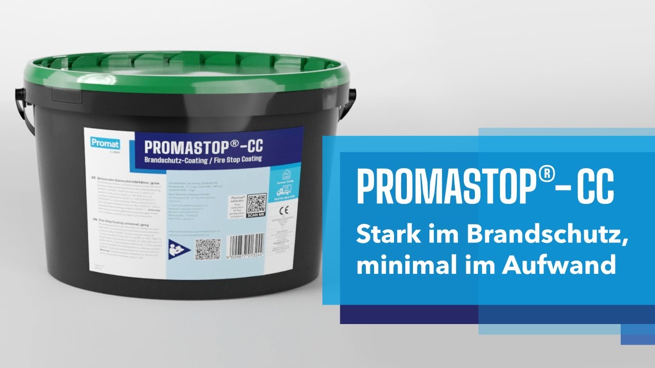 PROMASTOP®-CC | Die universelle Brandschutzbeschichtung