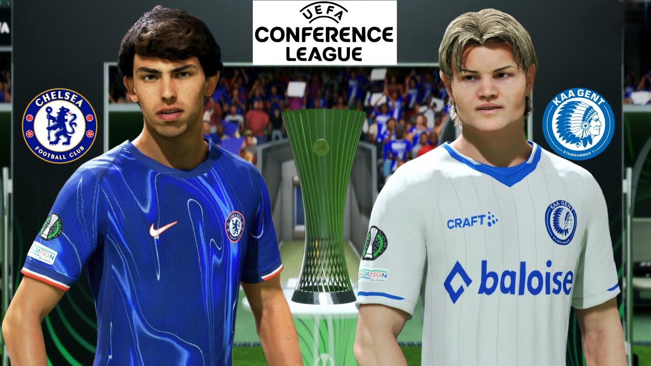 EA FC 25 - Chelsea vs. Gent - Nkunku Felix Neto Lavia - UEFA Conference League 24/25 | PS5 | 4K HDR