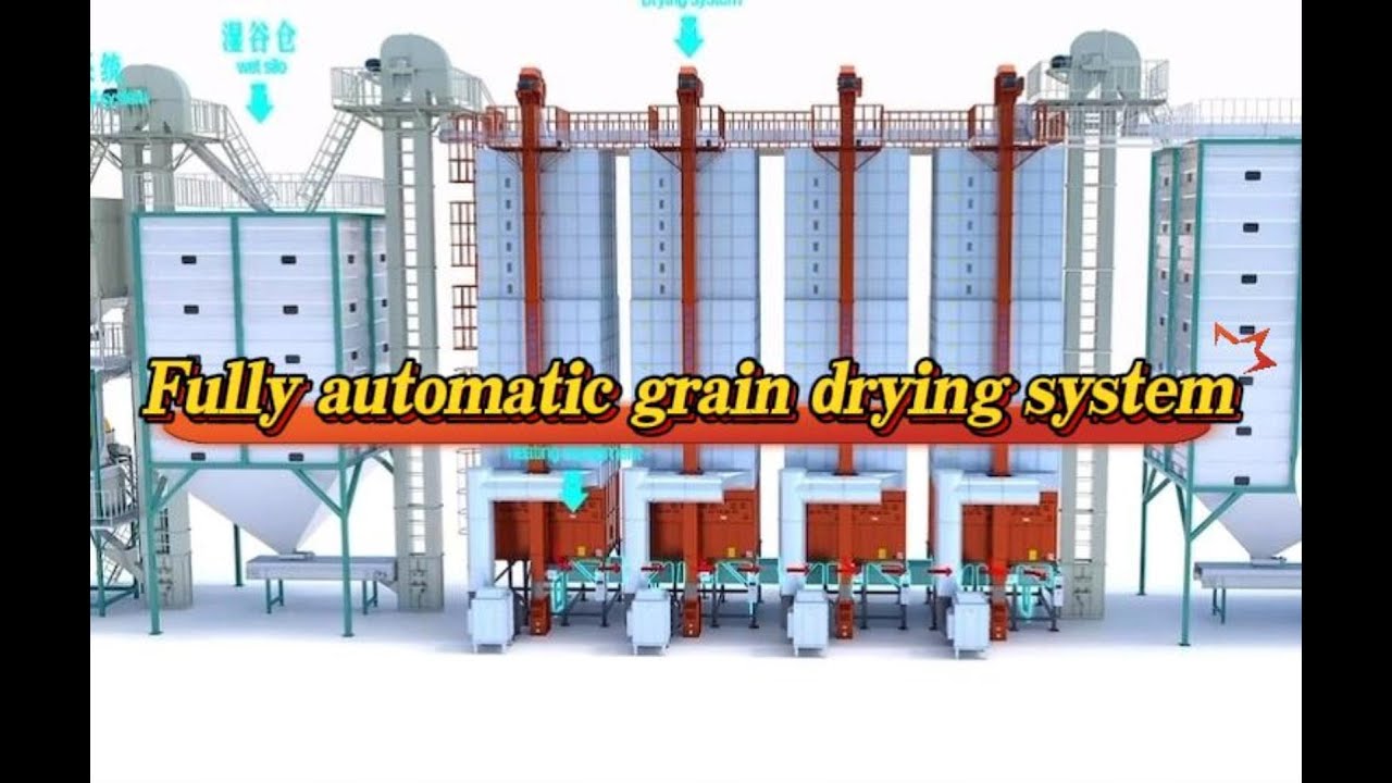 Fully automatic grain drying system