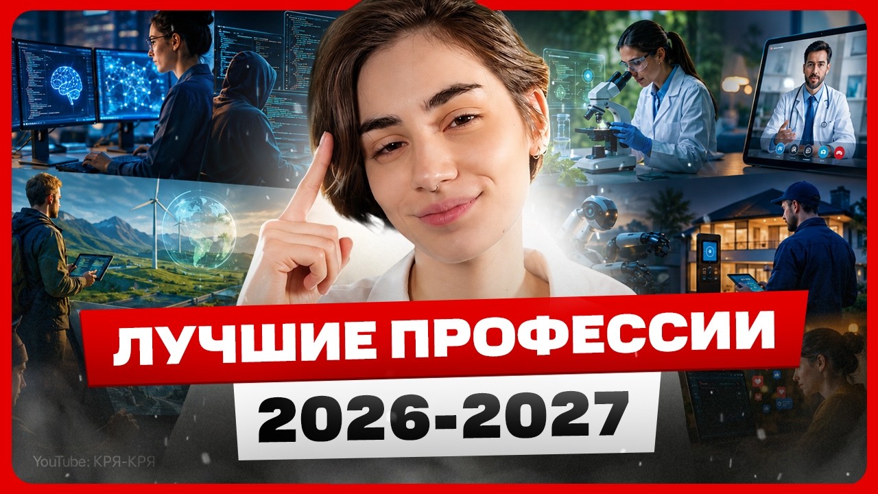 Самые востребованные профессии 2026 / Профессии будущего