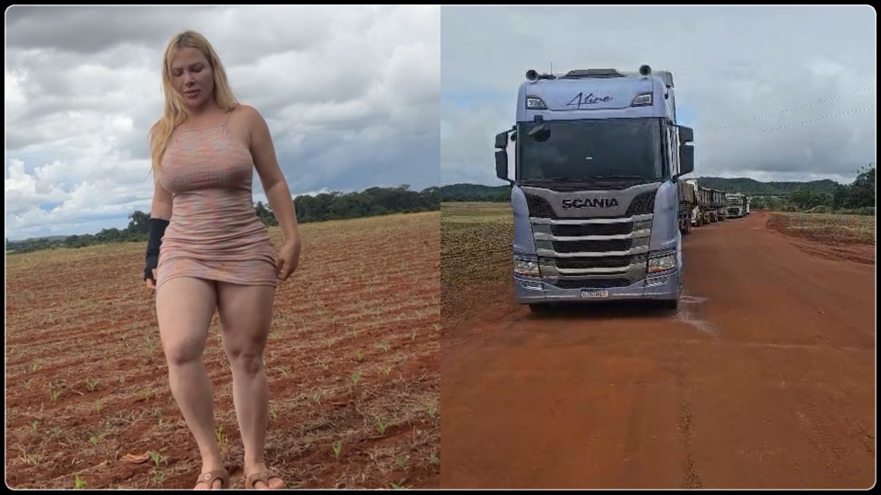 A colheita da soja tá difícil.. não estamos conseguindo..