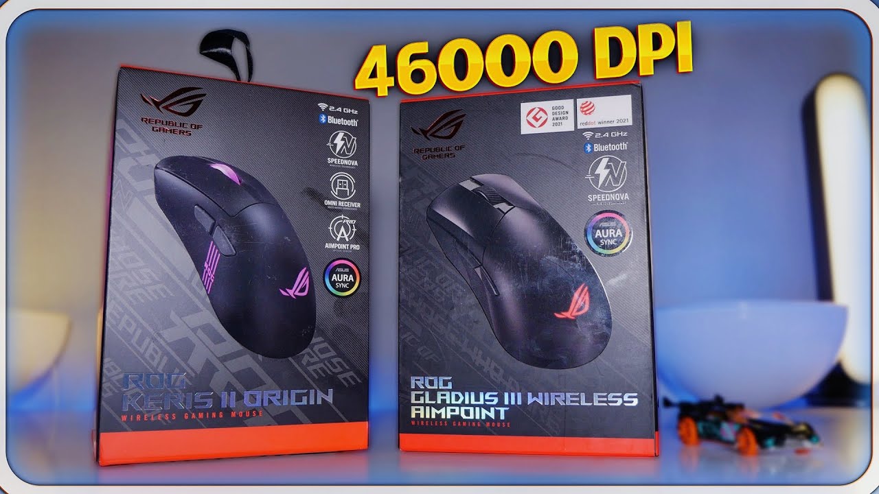 Kablosuz Gaming Mouse’lar! ROG Keris II ve Gladius III