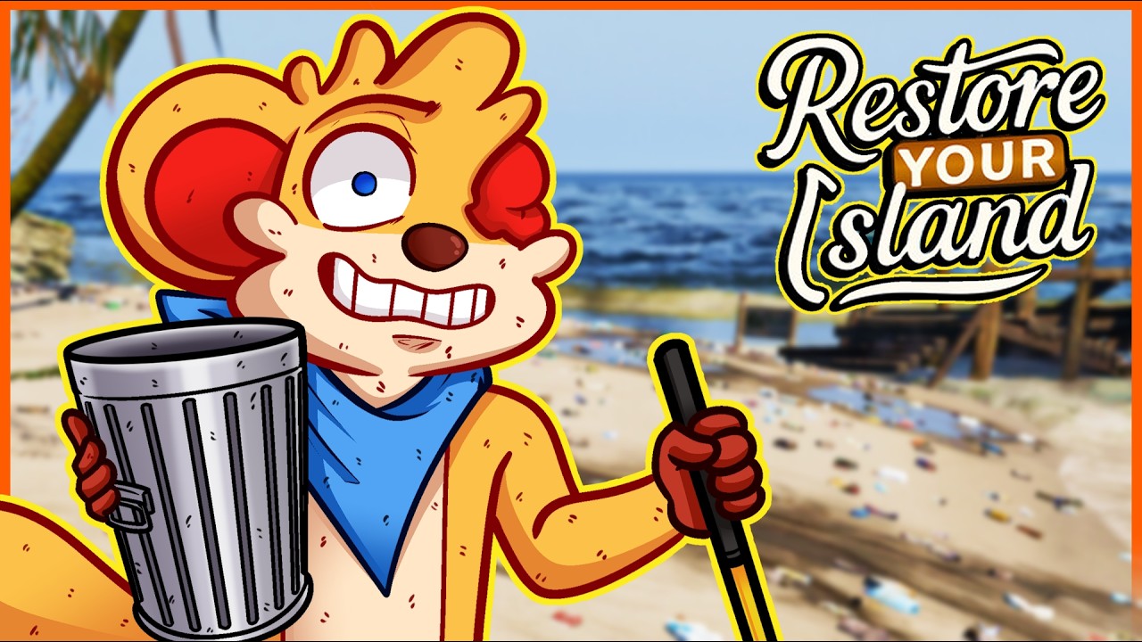 I GOT GIFTED A WHOLE ISLAND AND ITS A MESS.... [Restore Your Island]