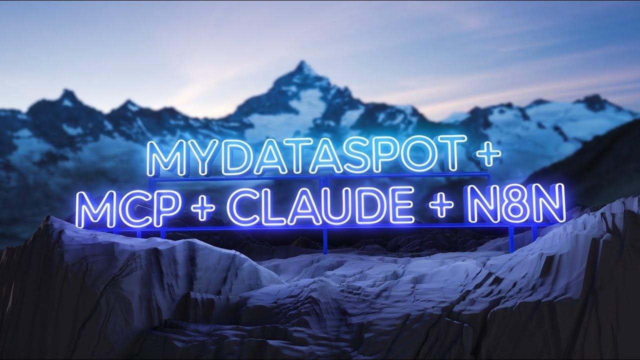 MyDataSpot + MCP + Claude + n8n : une révolution de la gouvernance des données territoriales