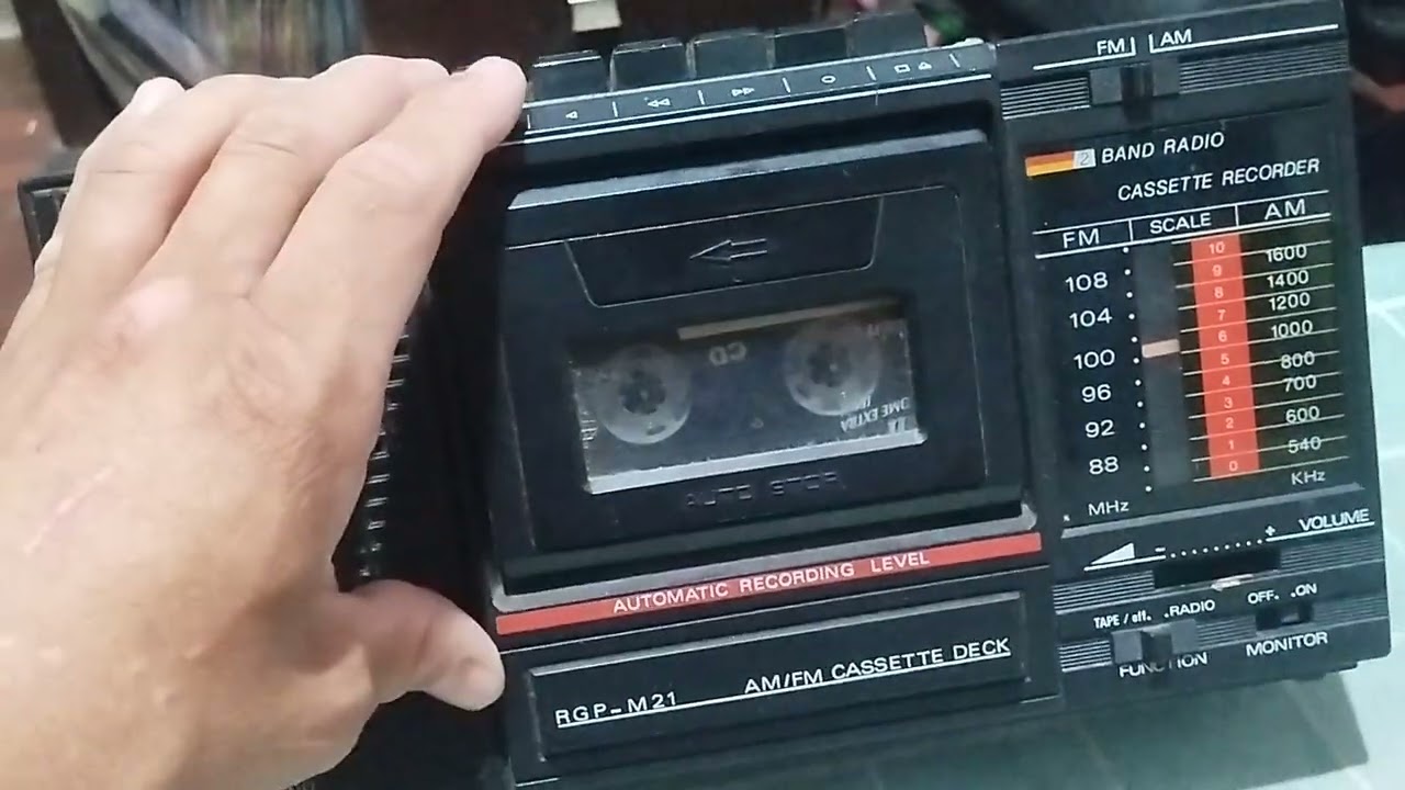 Rádio gravador motoradio RGP M21 (raridade)