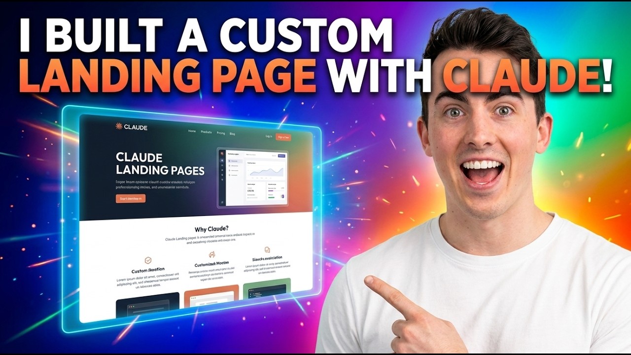 Turn Dribbble Inspo into Real Landing Pages with Claude