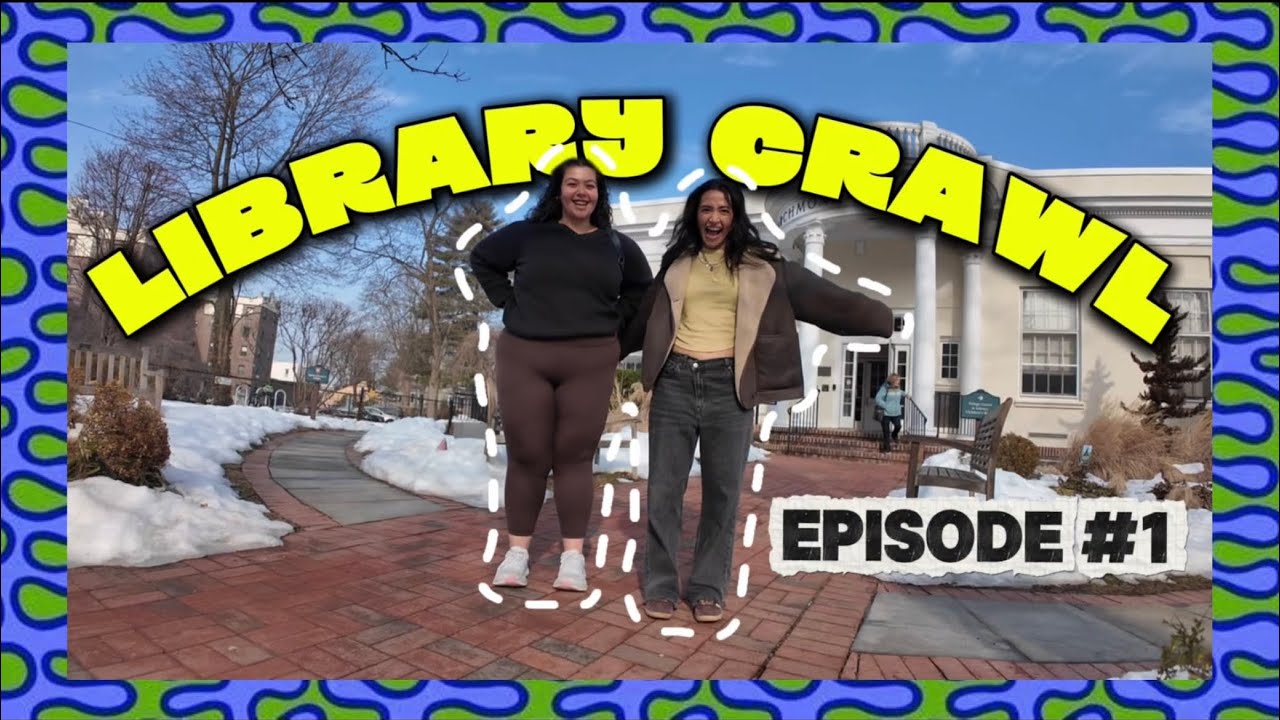 Visiting the Bougiest Libraries✨ | Library Crawl episode 1 