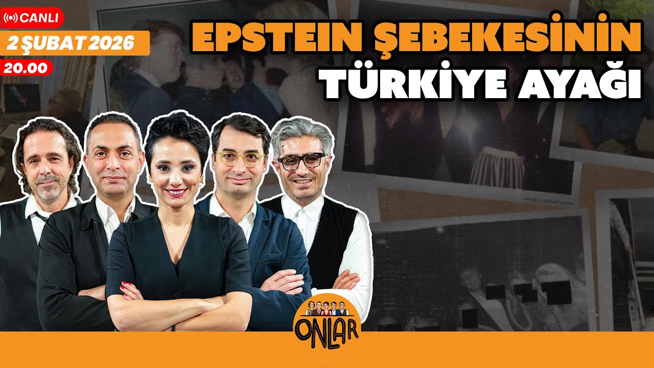 Epstein şebekesinin Türkiye ayağı | Canlı Yayın | 02 Şubat Pazartesi 20:00