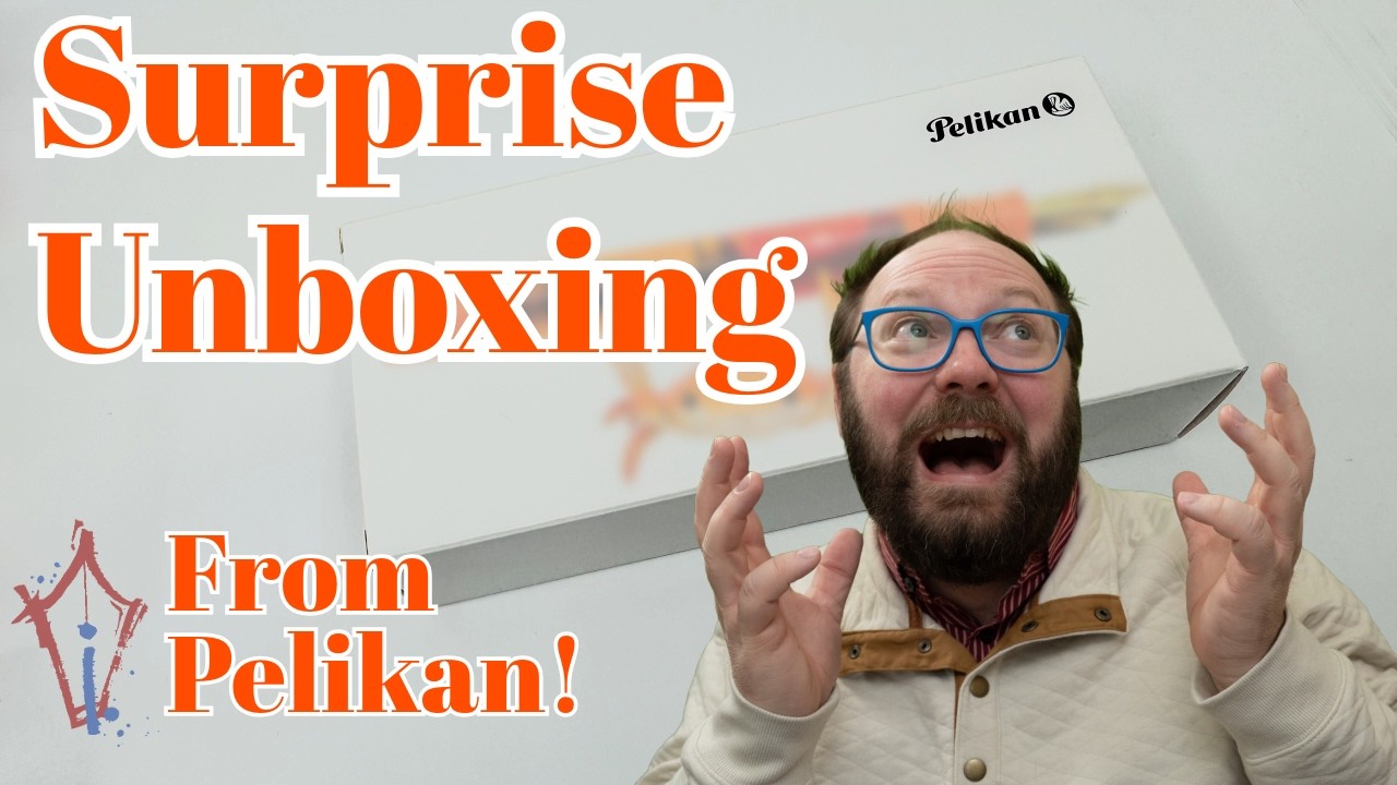 Unboxing a Surprise from Pelikan! The m200 Orange Delight!