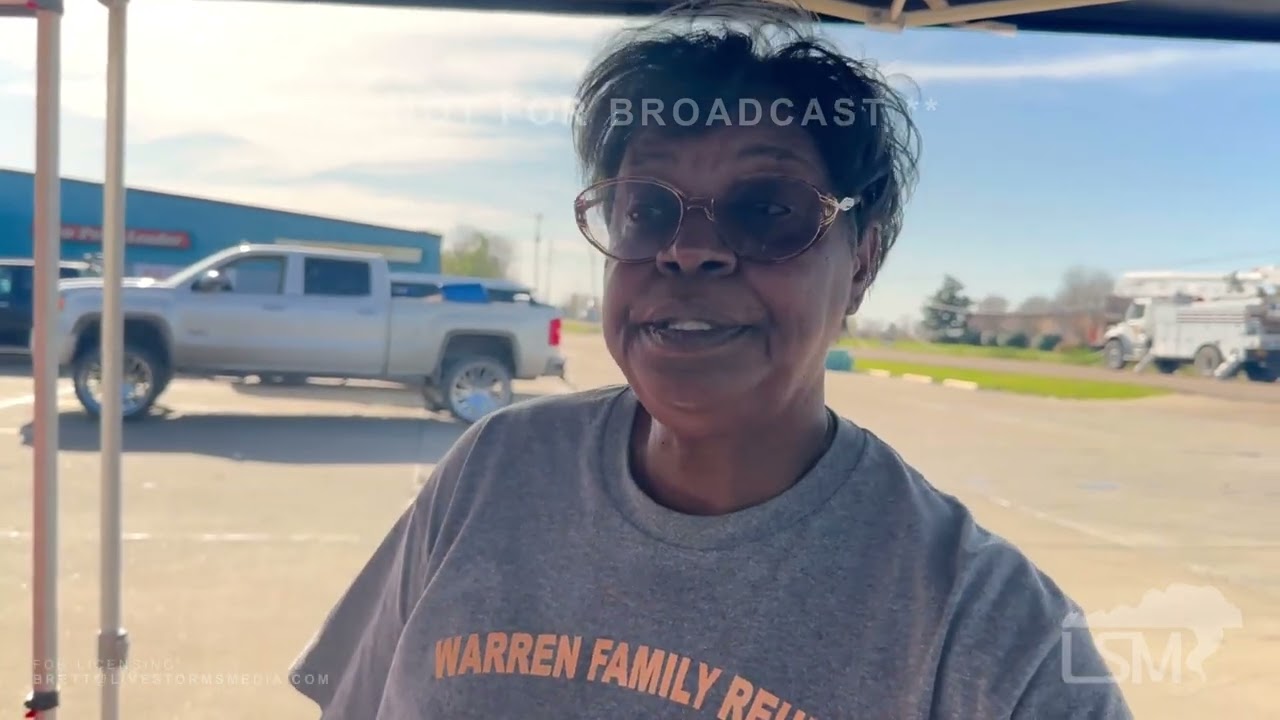 03-28-2023 Rolling Fork, MS - Tornado Relief - Cooking - Cleanup - Sound with Victim