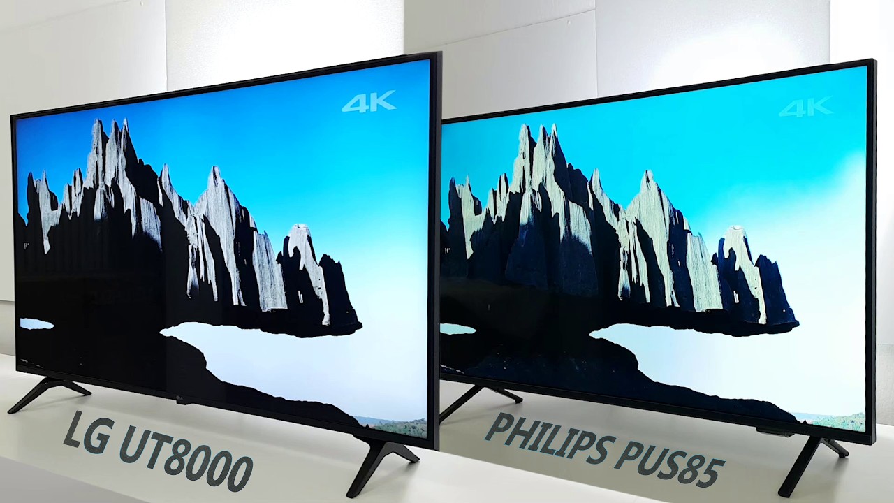 LG UT8000 vs Philips PUS8319 Smart TV