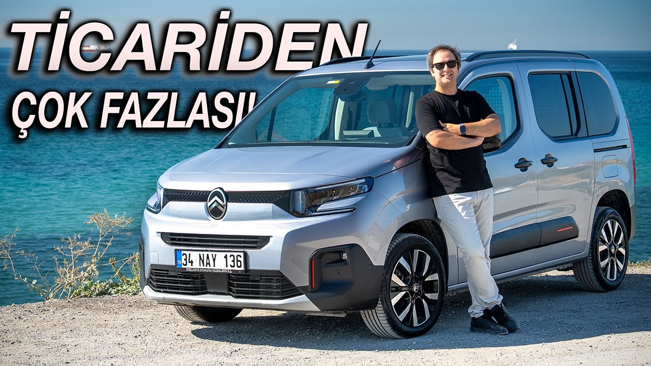 Citroen Berlingo Test Sürüş - Ticari Aile Arabası mı?