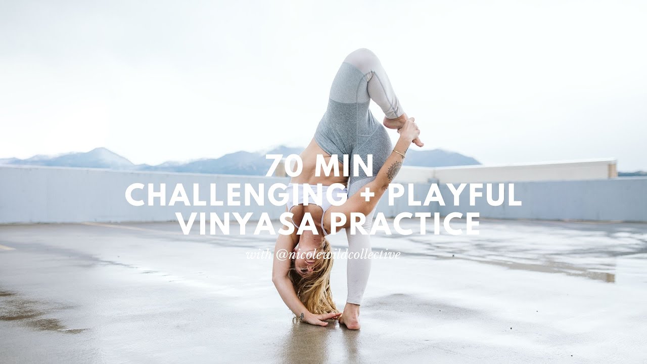 An All-Levels, but Challenging Vinyasa Yoga Practice (including a short meditation + sweaty flow!)