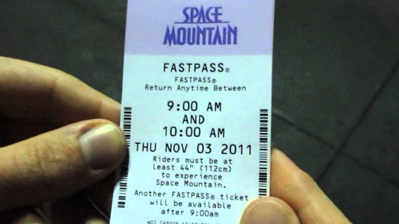 How to Use Disney's Fastpass System