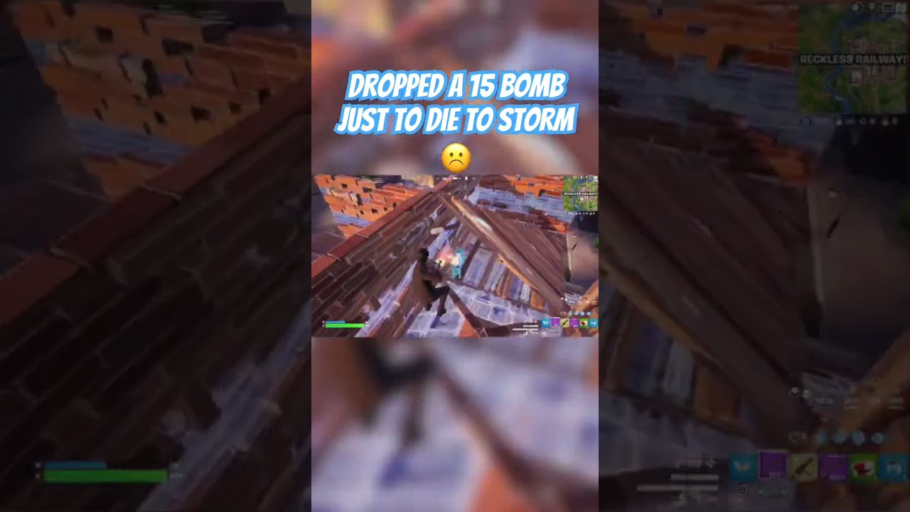 Worst way to die in ranked☹️ #fortnite #competitivefortnite #chapter5 #highkillgame #highkill
