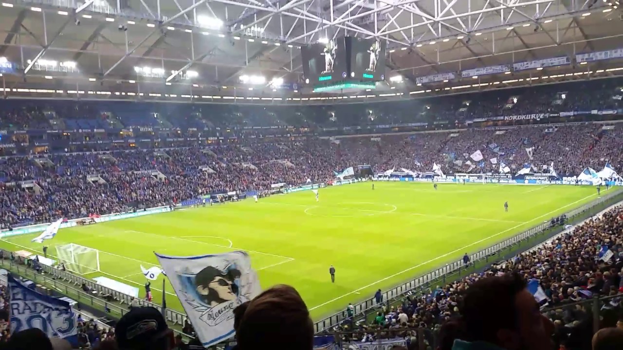 FC Schalke 04 - TSG Hoffenheim 1:1 (26.02.17) Steigerlied