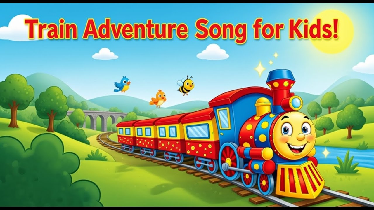All Aboard! 🚂 Train Adventure Song for Kids